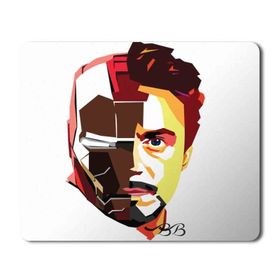 Art Hediye Tony Stark Iron Man Baskılı 23x19 cm Mouse Pad