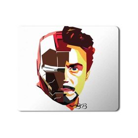 Art Hediye Tony Stark Iron Man Baskılı 23x19 cm Mouse Pad