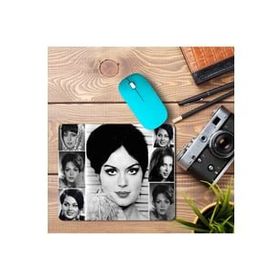Art Hediye Türkan Şoray Kolaj Baskılı 23x19 cm Mouse Pad