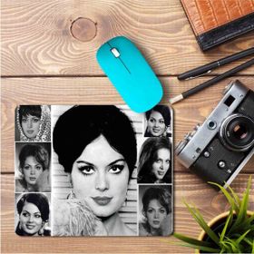 Art Hediye Türkan Şoray Kolaj Baskılı 23x19 cm Mouse Pad