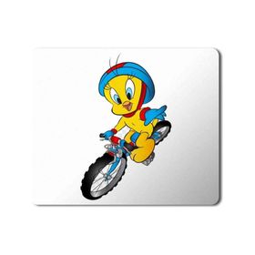 Art Hediye Tweety Bisiklet Baskılı 23x19 cm Mouse Pad