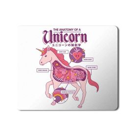 Art Hediye Unicorn Anatomy 2 Baskılı 23x19 cm Mouse Pad
