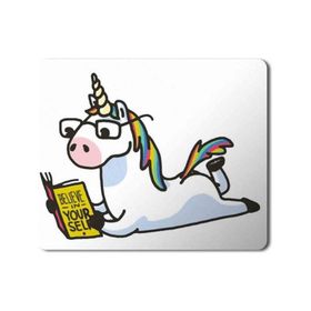 Art Hediye Unicorn Believe in Your Self Baskılı 23x19 cm Mouse Pad