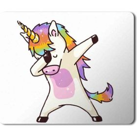 Art Hediye Unicorn Dans Baskılı 23x19 cm Mouse Pad