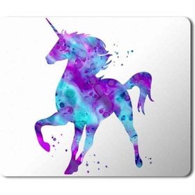Art Hediye Unicorn Mythology Baskılı 23x19 cm Mouse Pad