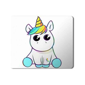 Art Hediye Unicorn Sticker Decal Baskılı 23x19 cm Mouse Pad