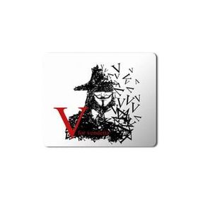 Art Hediye V for Vandetta 2 Baskılı 23x19 cm Mouse Pad