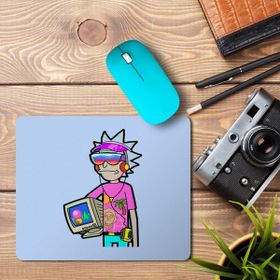 Art Hediye Vaporwave Rick Baskılı 23x19 cm Mouse Pad