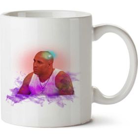 Art Hediye Vindiesel Meme İki Tarafı Baskılı Kupa Bardak