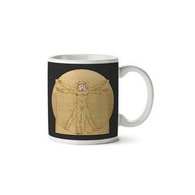 Art Hediye Vitruvian Stormtrooper Man Star Wars Da Vinci İki Tarafı Baskılı Kupa Bardak