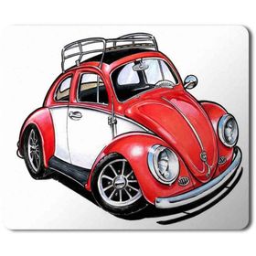 Art Hediye Volkswagen 3 Baskılı 23x19 cm Mouse Pad