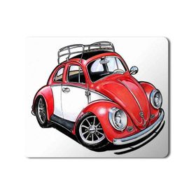Art Hediye Volkswagen 3 Baskılı 23x19 cm Mouse Pad
