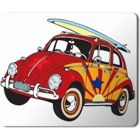 Art Hediye Volkswagen Beetle Baskılı 23x19 cm Mouse Pad
