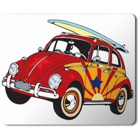 Art Hediye Volkswagen Beetle Baskılı 23x19 cm Mouse Pad