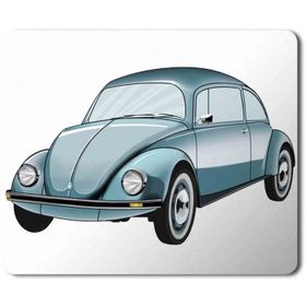 Art Hediye Volkswagen Old Beetle 2 Baskılı 23x19 cm Mouse Pad
