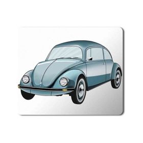 Art Hediye Volkswagen Old Beetle 2 Baskılı 23x19 cm Mouse Pad