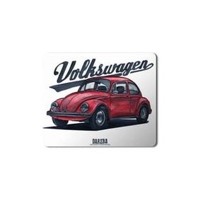 Art Hediye Volkswagen Old Beetle Baskılı 23x19 cm Mouse Pad