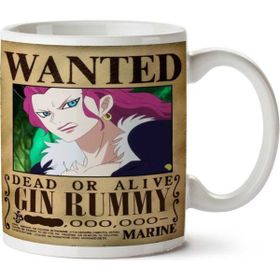 Art Hediye Wanted Gin Rummy Anime Aranıyor İki Tarafı Baskılı Kupa Bardak