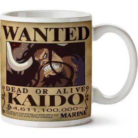 Art Hediye Wanted Kaido Anime Aranıyor İki Tarafı Baskılı Kupa Bardak