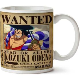 Art Hediye Wanted Kozuki Oden Anime Aranıyor İki Tarafı Baskılı Kupa Bardak