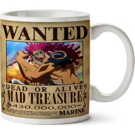Art Hediye Wanted Mad Treasure Anime Aranıyor İki Tarafı Baskılı Kupa Bardak