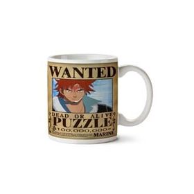 Art Hediye Wanted Puzzle Anime Aranıyor İki Tarafı Baskılı Kupa Bardak