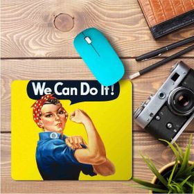 Art Hediye We Can Do It Baskılı 23x19 cm Mouse Pad