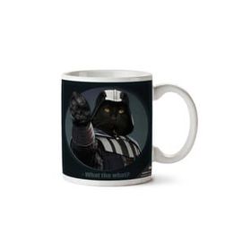 Art Hediye What De What Kedi Star Wars İki Tarafı Baskılı Kupa Bardak
