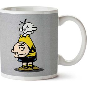 Art Hediye Wimpy Chuck Charlie Brown Kid Peanuts Baskılı Kupa Bardak