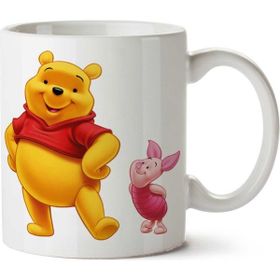 Art Hediye Winnie-The-Pooh-Free-Download-Png Iki Tarafı Baskılı Kupa Bardak