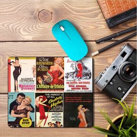 Art Hediye Yabancı Film Afişleri Baskılı 23x19 cm Mouse Pad