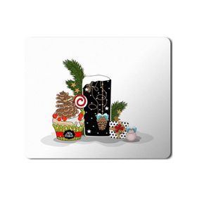 Art Hediye Yeni Yıl Merry Christmas Yılbaşı'na Özel I Harfi 23x19 cm Mouse Pad