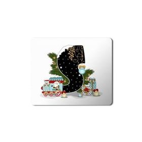 Art Hediye Yeni Yıl Merry Christmas Yılbaşı'na Özel S Harfi 23x19 cm Mouse Pad