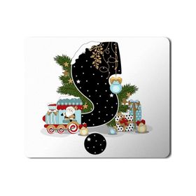 Art Hediye Yeni Yıl Merry Christmas Yılbaşı'na Özel S Harfi 23x19 cm Mouse Pad