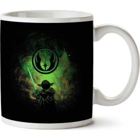Art Hediye Yoda Art Star Wars İki Tarafı Baskılı Kupa Bardak