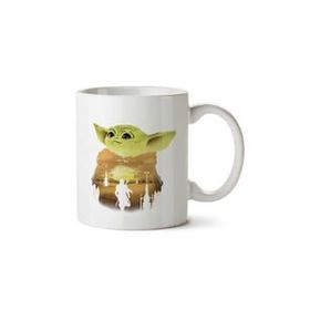 Art Hediye Yoda Baby Yoda İki Tarafı Baskılı Kupa Bardak