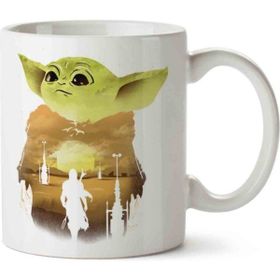 Art Hediye Yoda Baby Yoda İki Tarafı Baskılı Kupa Bardak