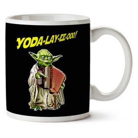 Art Hediye Yoda Lay Ee Ooo Star Wars İki Tarafı Baskılı Kupa Bardak