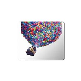 Art Hediye Yukarı Bak Up Balon 2 Baskılı 23x19 cm Mouse Pad
