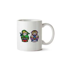 Art Hediye Zelda Matrioska İki Tarafı Baskılı Kupa Bardak