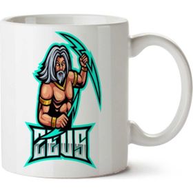 Art Hediye Zeus İki Tarafı Baskılı Kupa Bardak