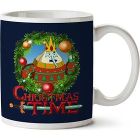 Art HediyeAdventure Christmas Time Wreath Ice King Cartoon Network Iki Tarafı Baskılı Kupa Bardak