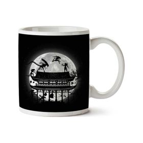 Art HediyeJaponya'da Alien Vs Predator Savaş İki Tarafı Baskılı Kupa Bardak