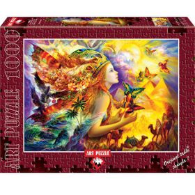 Art Kelebeğin Rüyası 1000 Parça Puzzle