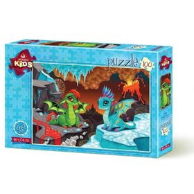 Art Kids 100 Parça Ejderha Yavruları Çocuk Puzzle