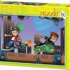 Art Kids 4502 Kaykaycı Çocuklar 34x48 cm 50 Parça Puzzle