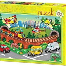 Art Kids 4504 Trafik 34x48 cm 50 Parça Puzzle