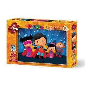 Art Kids 50 Parça Pepee Süper Kahraman Puzzle