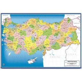 Art Kids 81 Parça Türkiye Siyasi Haritası Frame Puzzle