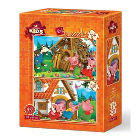 Art Kids Aç Kurt 24 + 35 Parça Puzzle